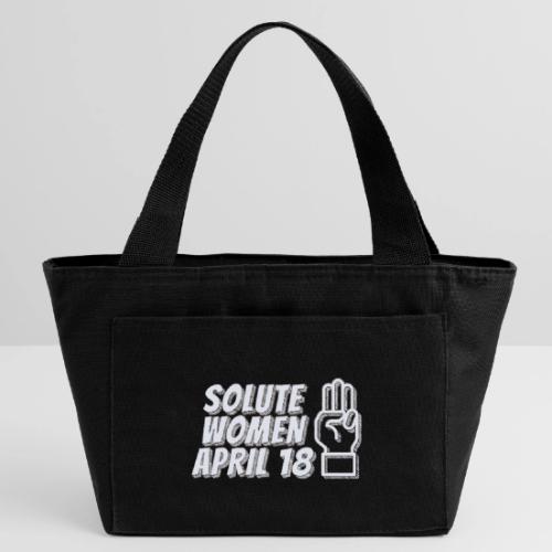 Solute Women April 18 - Recycled Insulated Lunch Bag