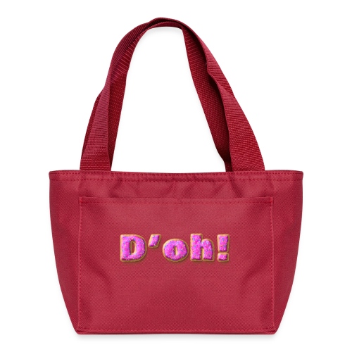 Homer Simpson D'oh! - Recycled Insulated Lunch Bag