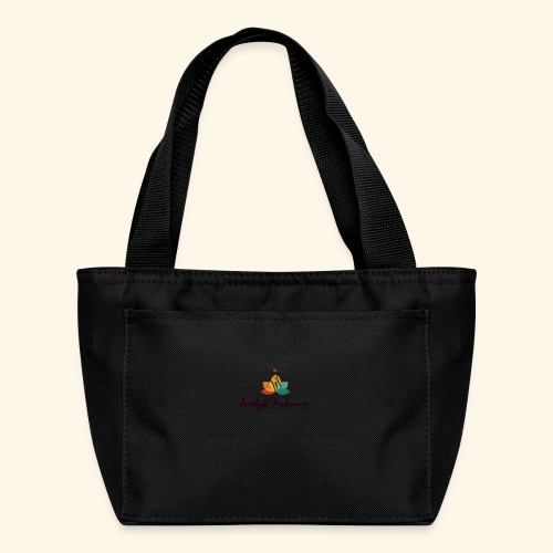 body and balance logo black text center - Recycled Insulated Lunch Bag