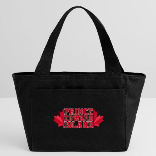 Prince Edward Island with maple leaf - Recycled Insulated Lunch Bag