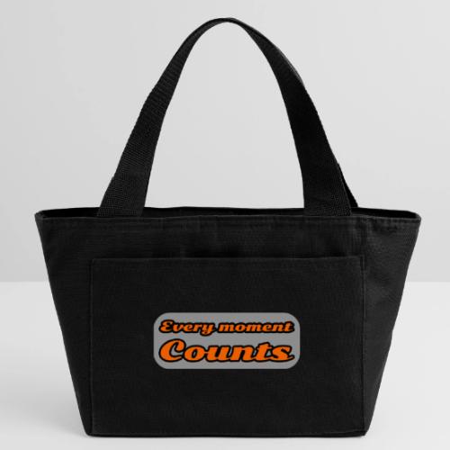 Every moment counts - Recycled Insulated Lunch Bag