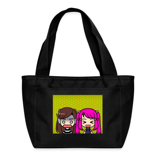 Phone case merch of jazzy and raven - Recycled Insulated Lunch Bag