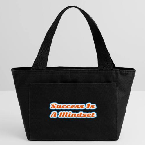 Success Is a Mindset — Motivational Glow Script - Recycled Insulated Lunch Bag