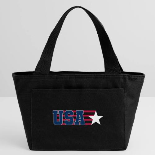 Star Stripe USA - Recycled Insulated Lunch Bag