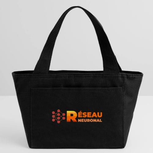 Neural Network: Digital Synapses - Recycled Insulated Lunch Bag