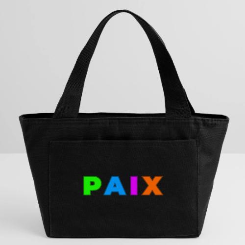 Peace in Colour - Recycled Insulated Lunch Bag