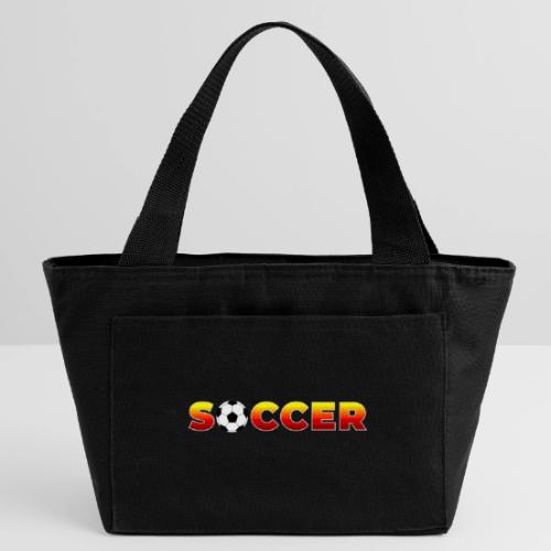 Soccer: Game of Goals - Recycled Insulated Lunch Bag