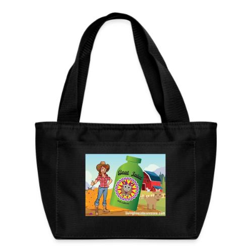 Nicole Sauce's Goat Juice - Recycled Insulated Lunch Bag
