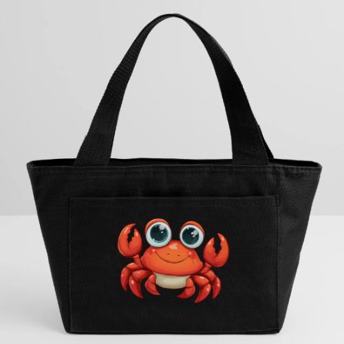 Cute Cartoon Baby Crab - Recycled Insulated Lunch Bag