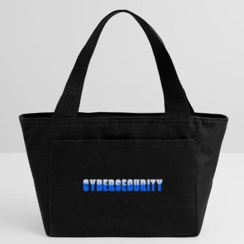 Cybersecurity Word Art Design - Recycled Insulated Lunch Bag