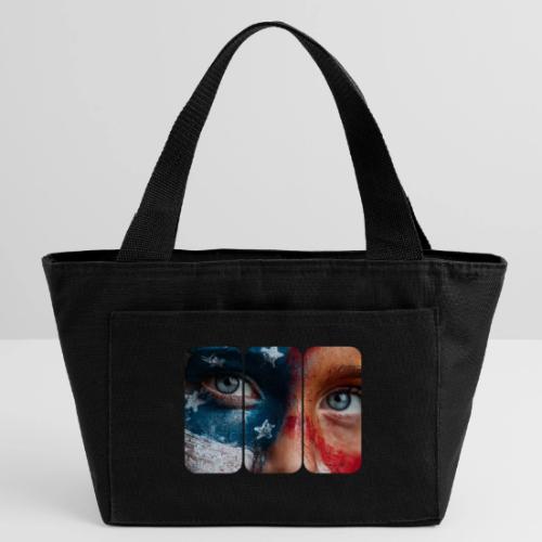 USA: Star-Spangled Glance - Recycled Insulated Lunch Bag