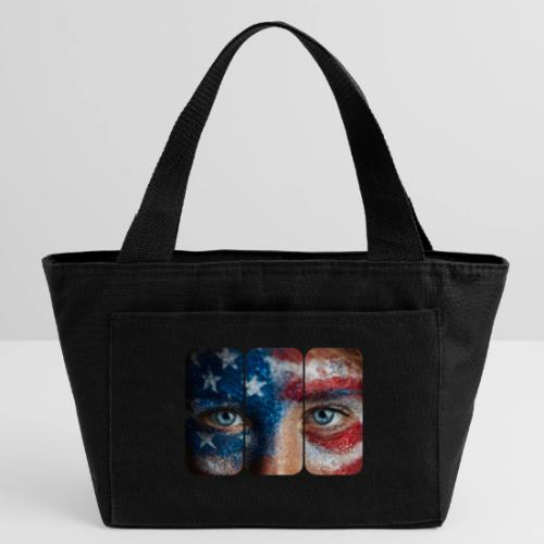USA: Stars in Her Eyes - Recycled Insulated Lunch Bag