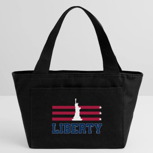 USA: Stars of Liberty - Recycled Insulated Lunch Bag