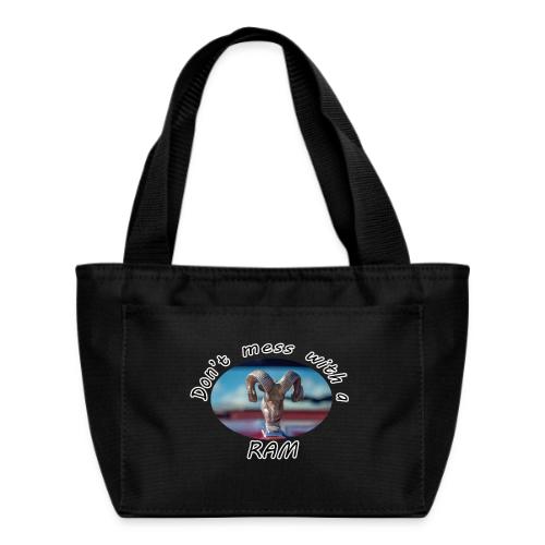 Don’t Mess with a RAM - Recycled Insulated Lunch Bag