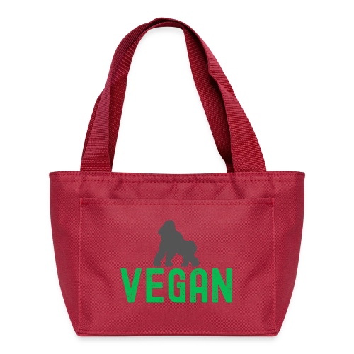 VEGAN Gorilla - Recycled Insulated Lunch Bag