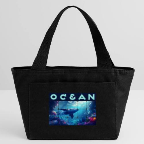 Ocean: Whale’s Path - Recycled Insulated Lunch Bag