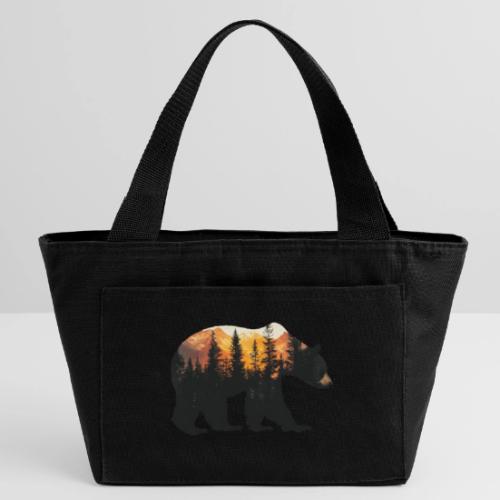 Bear: Sunset Guardian - Recycled Insulated Lunch Bag