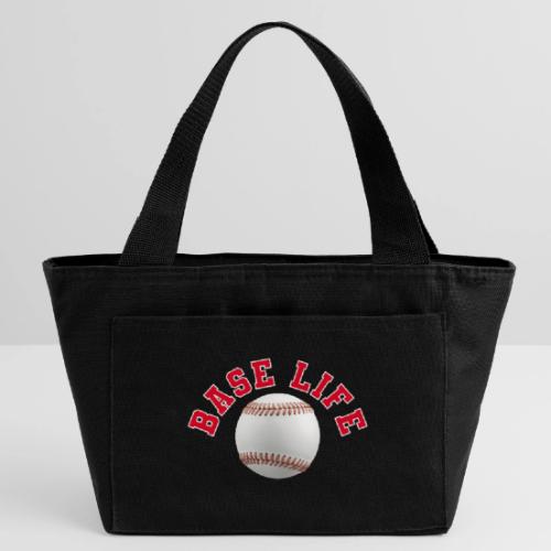 Baseball: Base Life Vibes - Recycled Insulated Lunch Bag