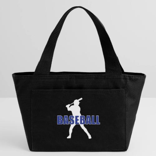 Classic Baseball Swing - Recycled Insulated Lunch Bag