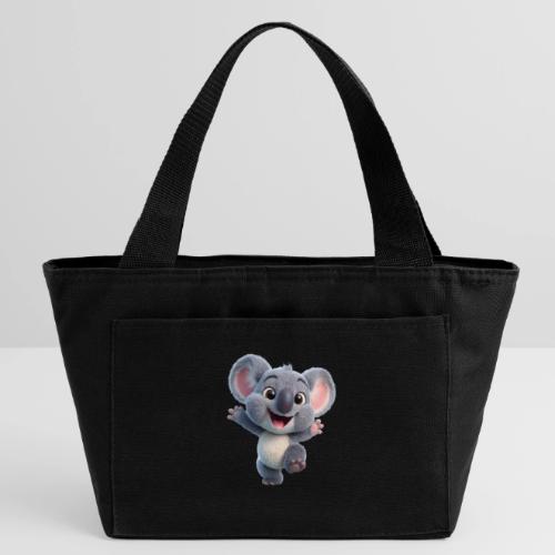 Joyful 3D Baby Koala with Arms Up - Recycled Insulated Lunch Bag