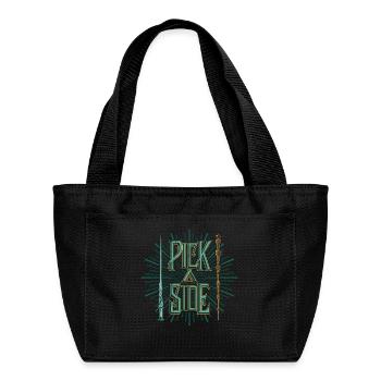 Fantastic Beasts Pick A Side Wands - Recycled Insulated Lunch Bag - black - Front