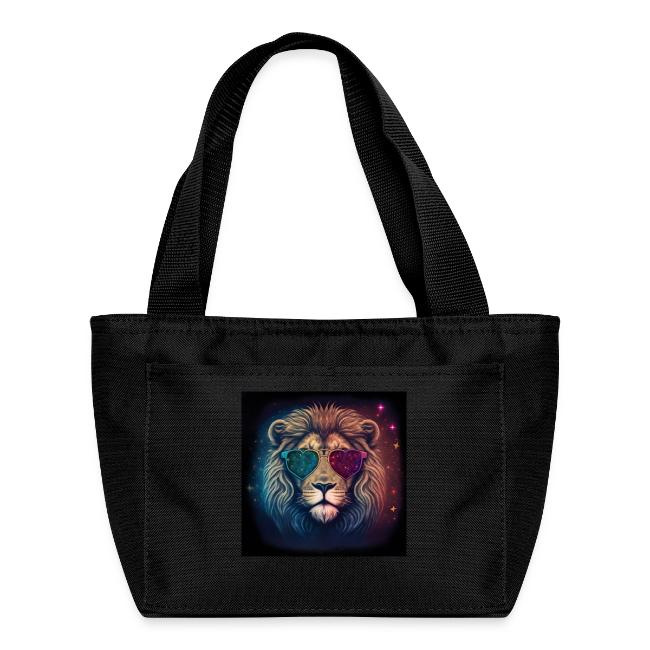 Jesus Lion of Judah wearing love glasses
