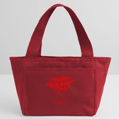 Valentine's Day Designs of Love and Infinity. - Recycled Insulated Lunch Bag