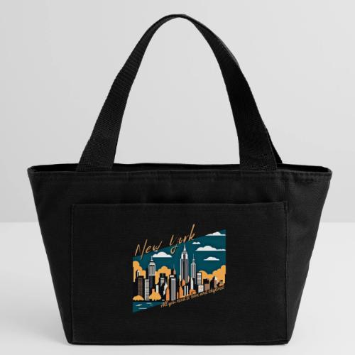 New York All you need is love and skylines - Recycled Insulated Lunch Bag