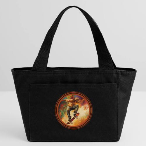 Skateboarding Mode On - Recycled Insulated Lunch Bag