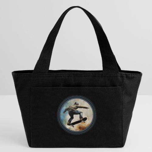Skateboarding Energy - Recycled Insulated Lunch Bag