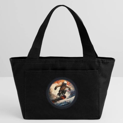 Snowboarding Elevation - Recycled Insulated Lunch Bag