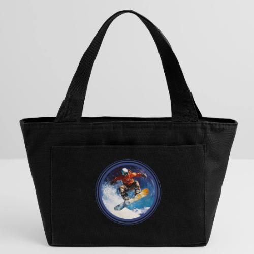 Snowboarding Rush - Recycled Insulated Lunch Bag
