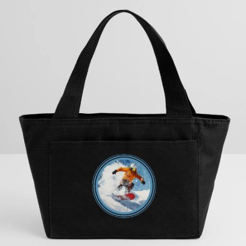 Snowboarding Edge - Recycled Insulated Lunch Bag