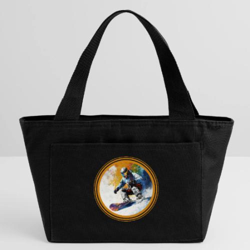 Snowboarding Dreams - Recycled Insulated Lunch Bag