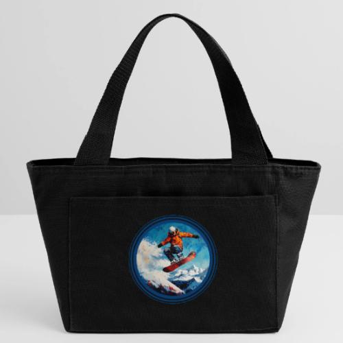 Snowboarding Vibes - Recycled Insulated Lunch Bag