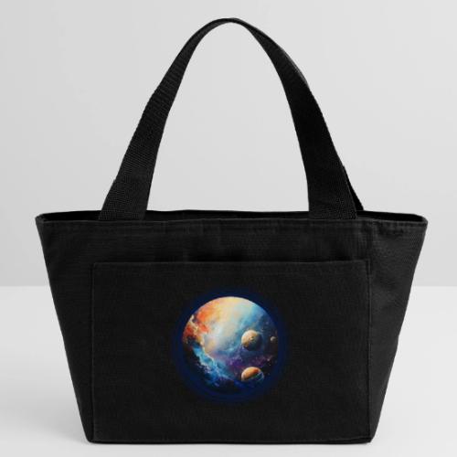 Nebula of Planets - Recycled Insulated Lunch Bag