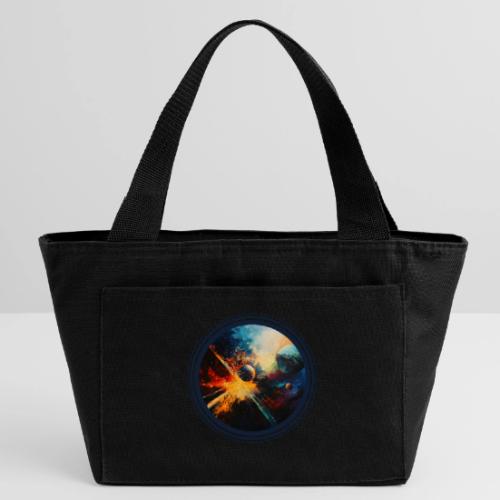 Planets in Turmoil - Recycled Insulated Lunch Bag