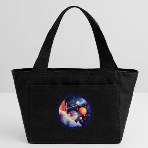 Floating Planetscape - Recycled Insulated Lunch Bag