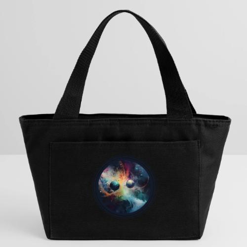 Chaotic Color Planets - Recycled Insulated Lunch Bag