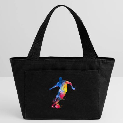 Soccer: Splash Kick - Recycled Insulated Lunch Bag
