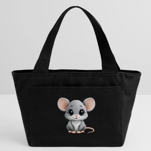 Baby Mouse: Little Grey Explorer - Recycled Insulated Lunch Bag