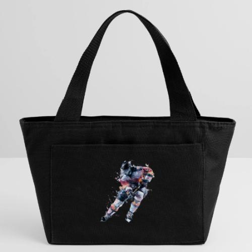 Hockey: Frozen Motion - Recycled Insulated Lunch Bag