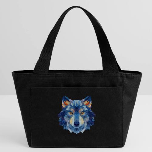 Wolf: Alpha Portrait - Recycled Insulated Lunch Bag