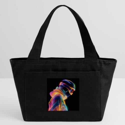 Snowboarding: Neon Gravity Ride - Recycled Insulated Lunch Bag