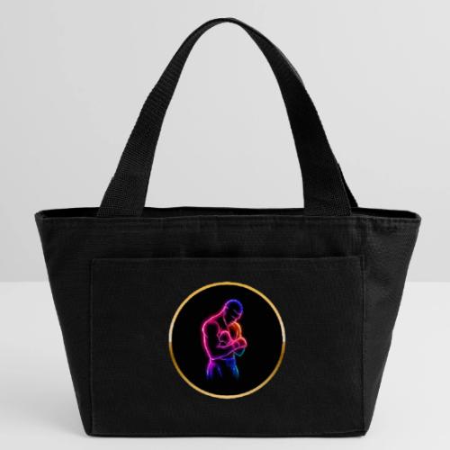 Boxing: Neon Power Guard - Recycled Insulated Lunch Bag