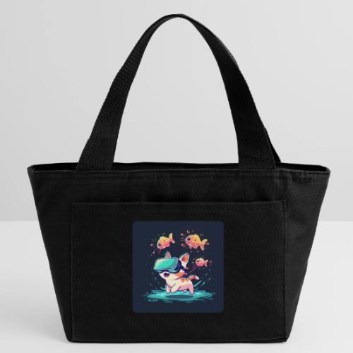Virtual Kitty Quest - Recycled Insulated Lunch Bag