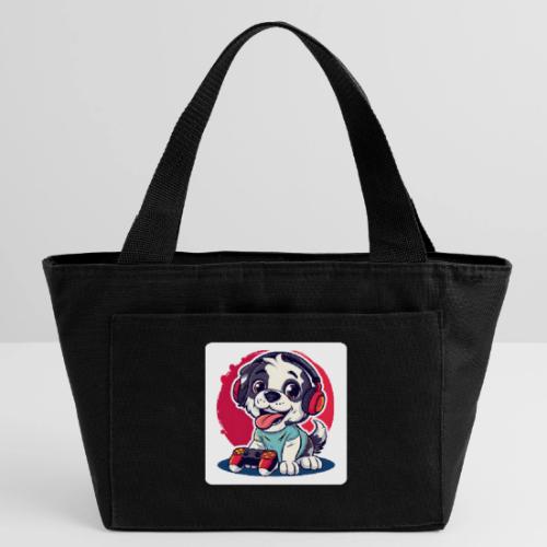 Puppy: Playful Paws Gaming Buddy - Recycled Insulated Lunch Bag