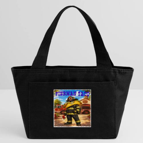 Fireman Taco - Recycled Insulated Lunch Bag