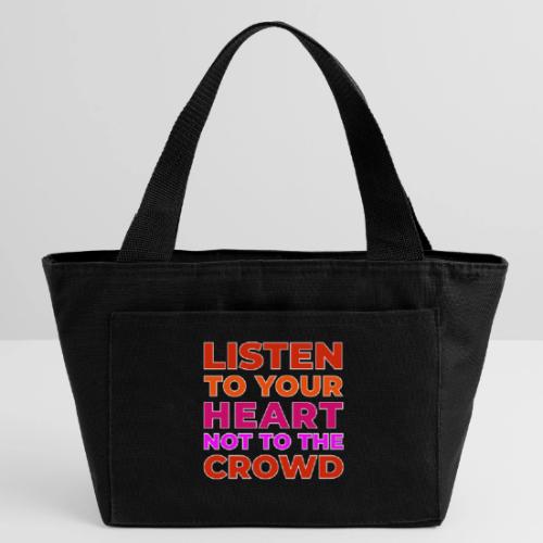 Heart Over Hype - Recycled Insulated Lunch Bag
