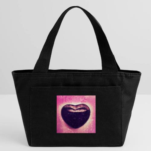 Black Onyx Heart - Recycled Insulated Lunch Bag